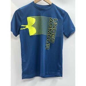 Boys Under Armour Youth Large (YLG) Heatgear Short Sleeve Polyester T-Shirt